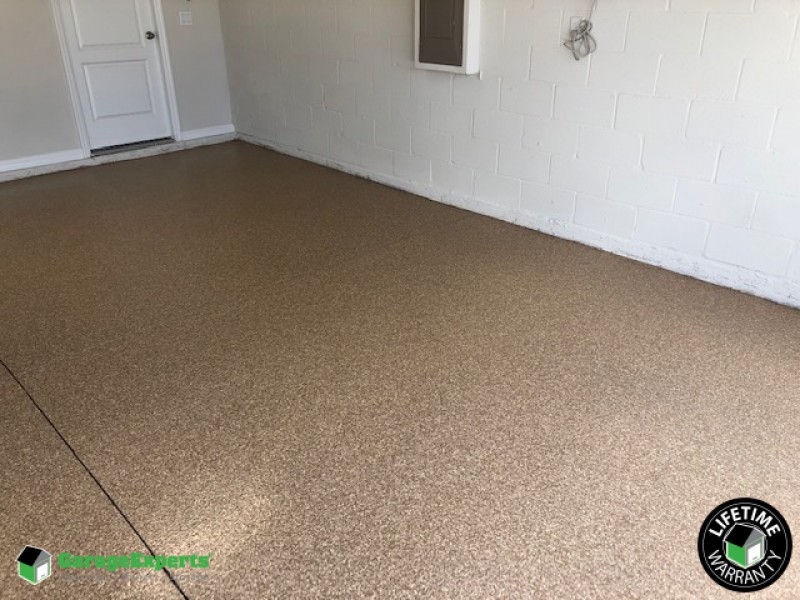 2 Car Epoxy Garage Floor In Land O Lakes Florida Garage Experts