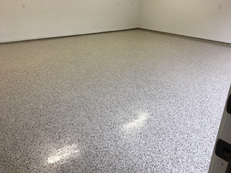 Epoxy Flooring Installed In Arlington Tx Garage Experts Of