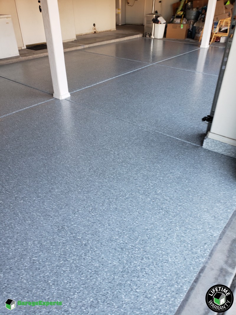 Epoxy Garage Flooring Installed In Phoenix Az Garage Experts
