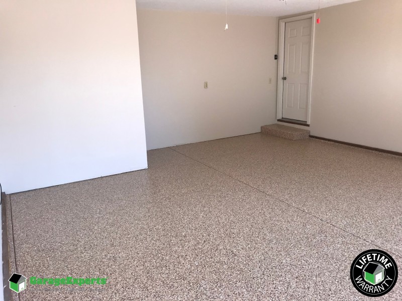 Residential Garage Epoxy Flooring In Springfield Mo Garage