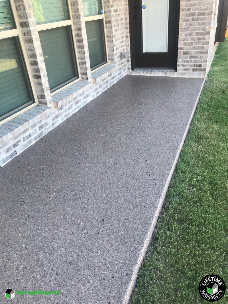 Residential Patio Epoxy Flooring in Keller, Tx | Garage Experts of