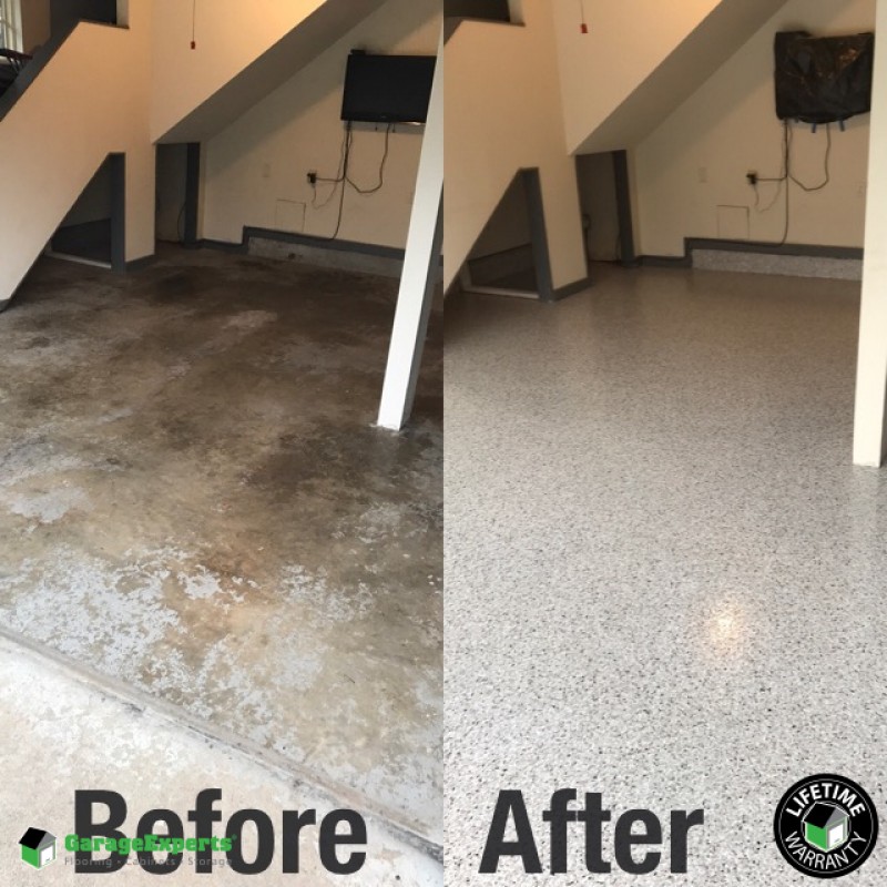 Epoxy Floor Renewal In Belle Isle Okc Garage Experts Of