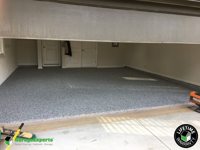 Residential Garage Epoxy Flooring In Palmetto Ga Garage Experts