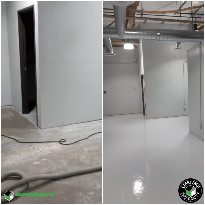 Commercial Warehouse Epoxy Flooring In Phoenix Az Garage