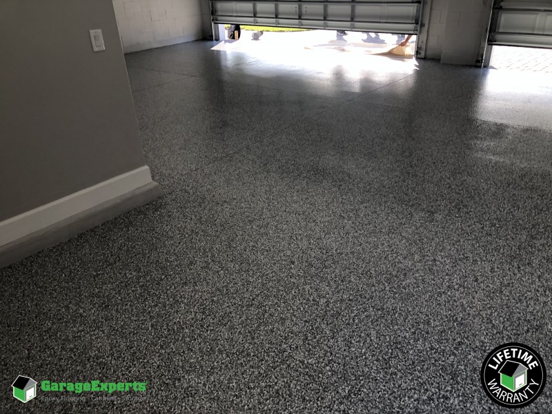 Residential Garage Epoxy Flooring In Melbourne Fl Garage