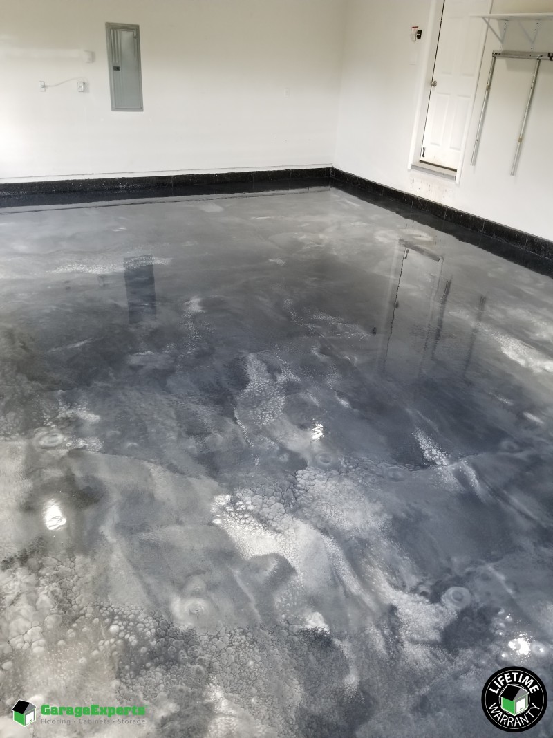 Metallic Epoxy Flooring In Wasilla Ak Garage Experts Of South