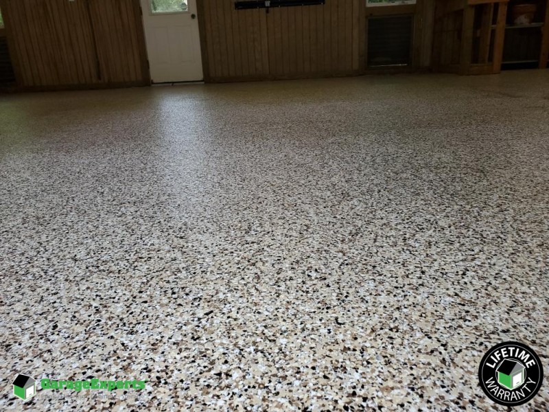 Residential Garage Epoxy Flooring In Hilton Head Island South