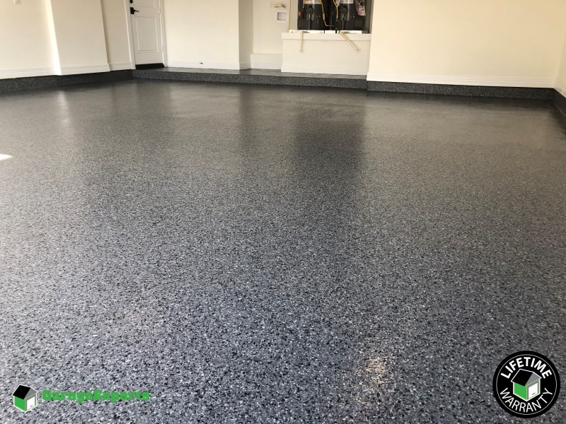 Residential Garage Epoxy Flooring In Fulshear Texas Garage