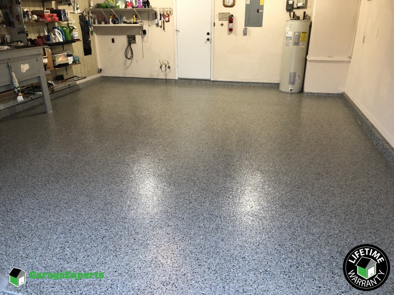 Residential Garage Epoxy Flooring In Melbourne Fl Garage