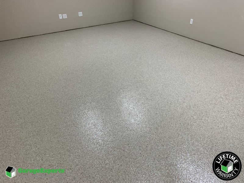 Residential Basement Epoxy Flooring In Lampe Mo Garage Experts Of Southwest Missouri