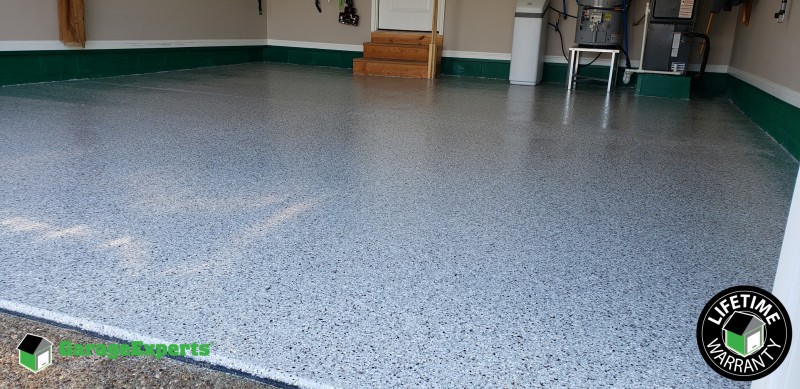 Epoxy And Polyaspartic Floor Coating Applied Off Epworth Road In