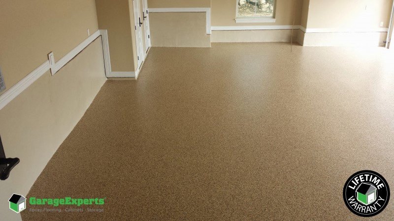 Residential Garage Epoxy Flooring In New Braunfels Texas Garage