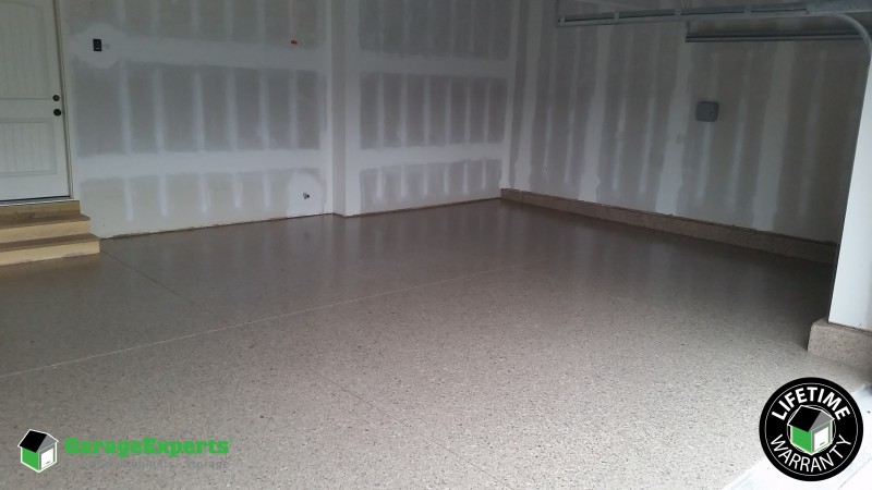 Epoxy Garage Floor Makeover New Construction Kansas City Mo