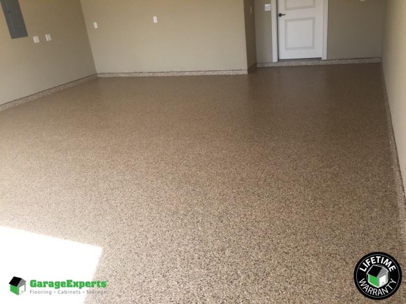 One Day Epoxy Flooring Installation Bonterra At Cross Creek