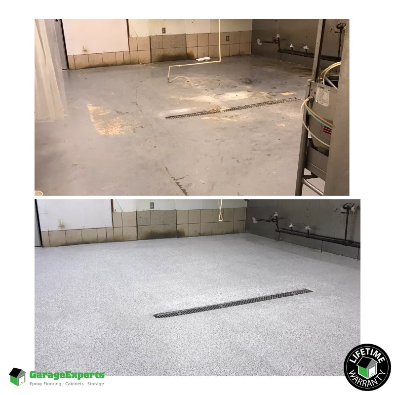 Commercial Restaurant Kitchen Epoxy Flooring In Gainesville Ga