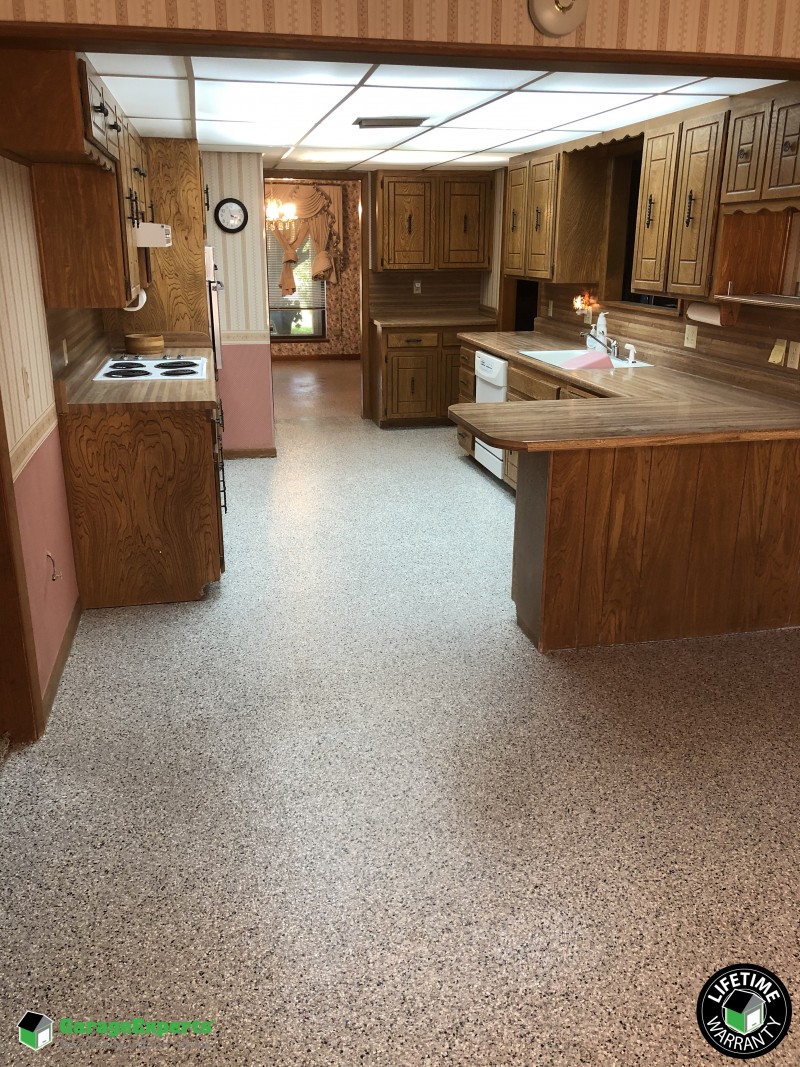 Kitchen Flooring Columbus Oh Kitchen Epoxy Concrete Coatings