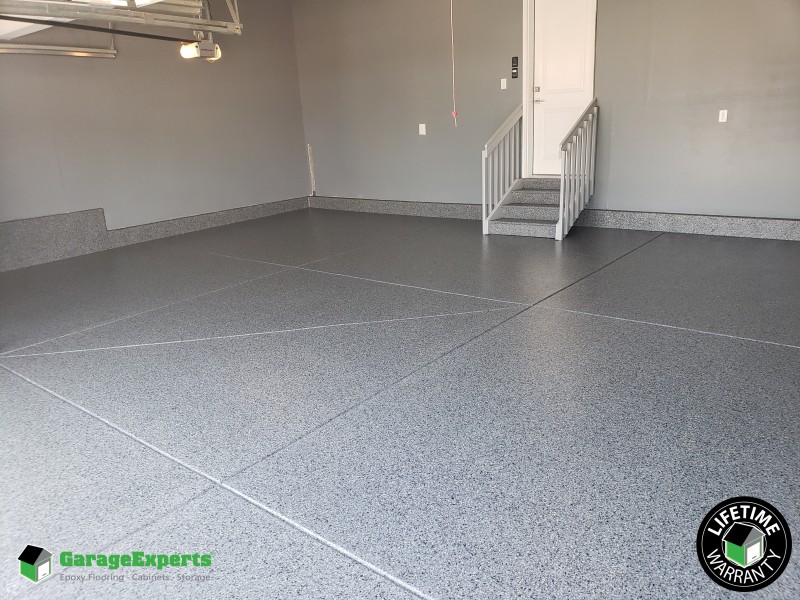 Residential Garage Epoxy Flooring In Longmont Co Garage Experts