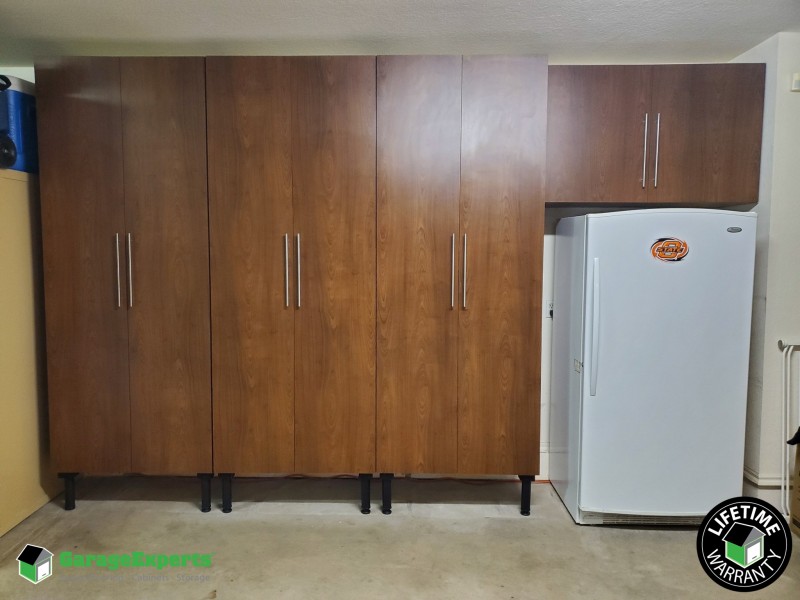 Residential Garage Cabinet Storage Solution In Edmond Ok Garage