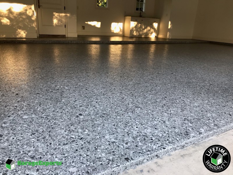 Residential Garage Epoxy Flooring In Houston Texas Garage