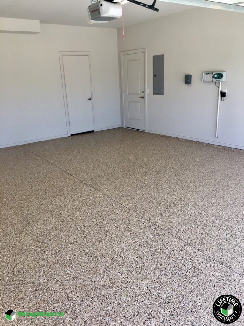 Epoxy Garage Floor In Nw Oklahoma City Ok Garage Experts Of