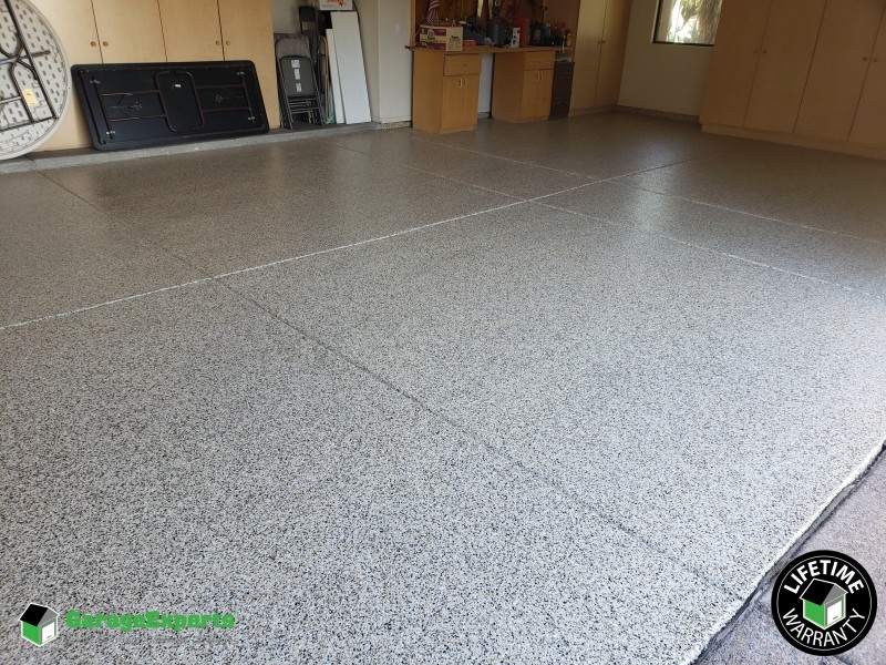 Residential Garage Epoxy Flooring In Scottsdale Az Garage