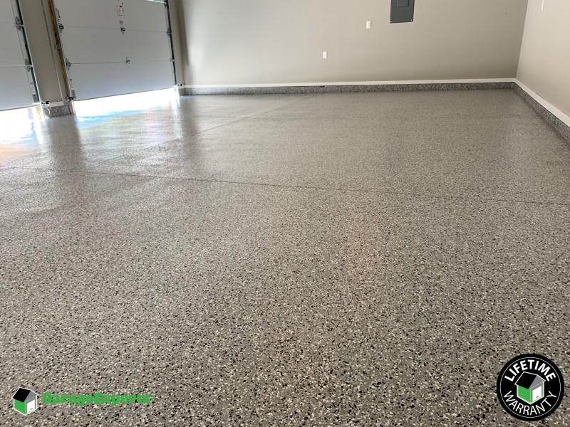 Residential Garage Epoxy Flooring In Springfield Mo Garage