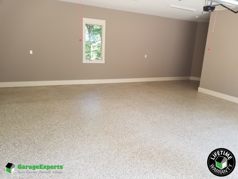 Residential Garage Epoxy Flooring In Grovetown Ga Garage