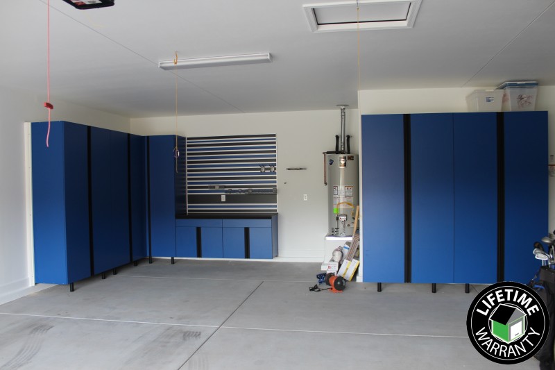 Garage Cabinets And Slatwall Installed In Saddlebrooke Arizona