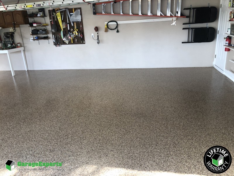 Residential Garage Epoxy Flooring In Melbourne Fl Garage