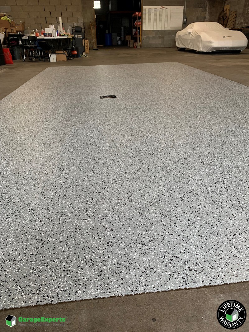 Shop Floor In Bethel Park After Epoxy Floor System Installation