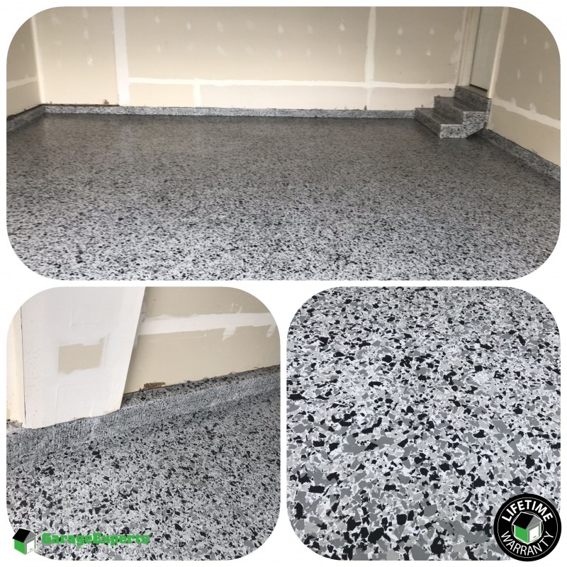 Epoxy Garage Flooring Installed In Jessup Md Garage Experts Of