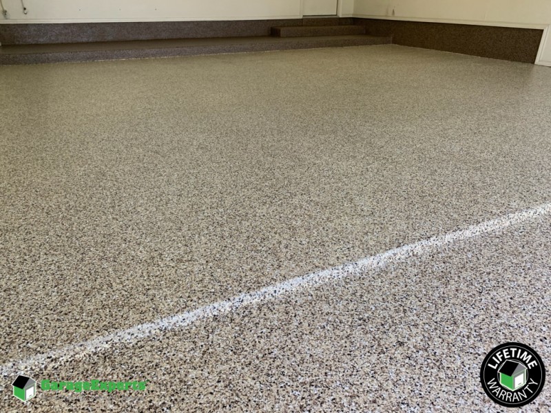 Residential Garage Epoxy Flooring in San Antonio, Texas Garage