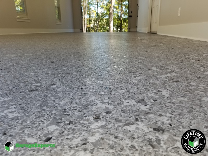 Residential Garage Epoxy Flooring In Martinez Ga Garage Experts