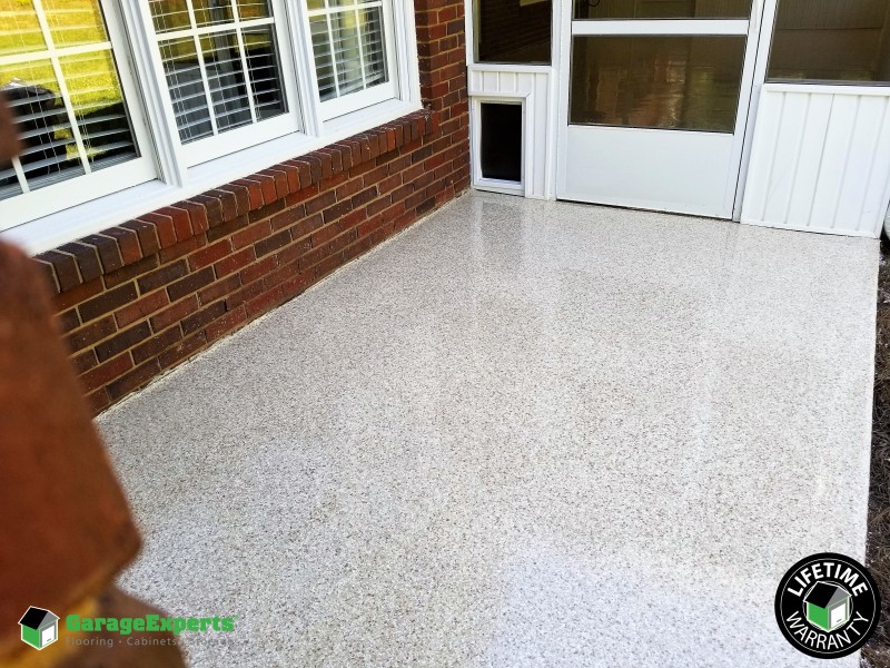 Slab To Fab Patio Makeover In The Chattahoochee Valley Garage