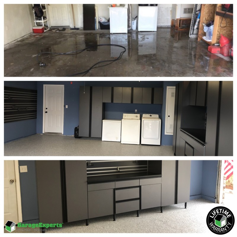 Before After Garage Makeover In Clovis Ca Garage Experts Of Fresno