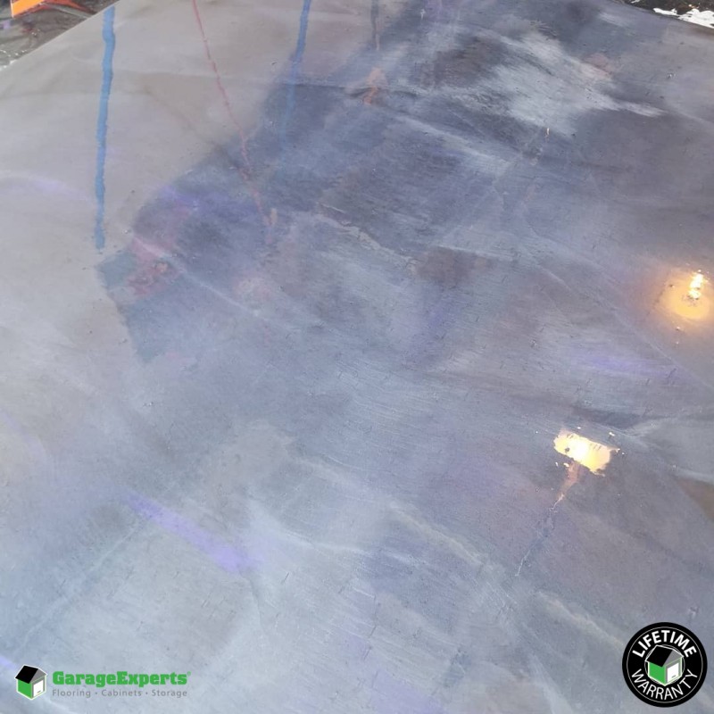 Beautiful Metallic Epoxy Floor In Arvada Colorado Garage