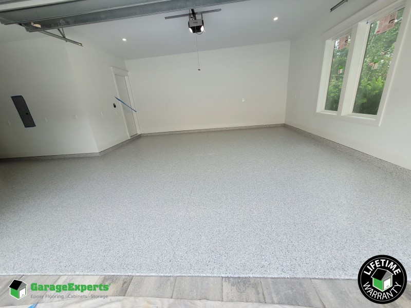 Residential Garage Epoxy Flooring in Sandestin Miramar Beach, Florida