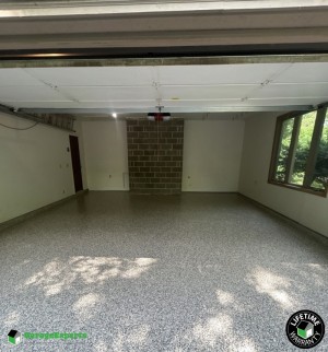 Residential Garage Epoxy Flooring in Batavia, Il
