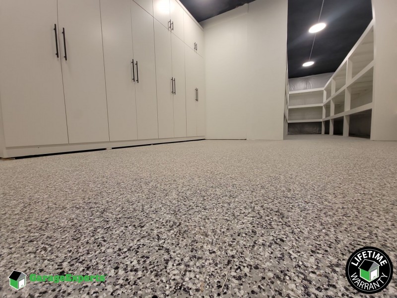 Residential Basement Epoxy Flooring in Olathe, Ks Image