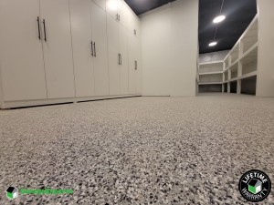 Residential Basement Epoxy Flooring in Olathe, Ks