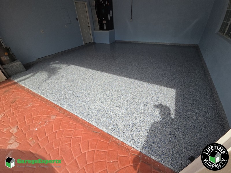 Residential Garage Epoxy Flooring in Melbourne Beach, Fl