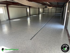 Residential New Dog Kennel Epoxy Flooring in Floresville, Texas