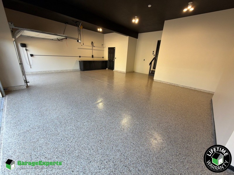 Residential Garage Epoxy Flooring in Derby, Ks