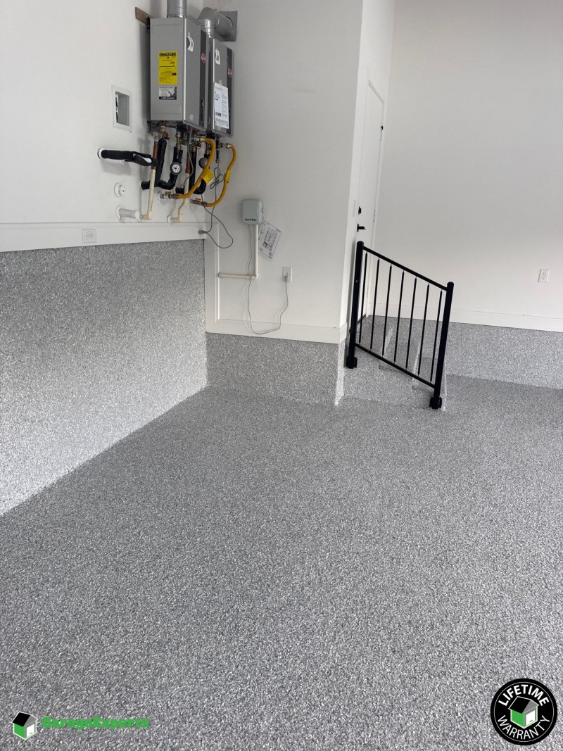 Residential Garage Epoxy Flooring in Leander, Texas Image