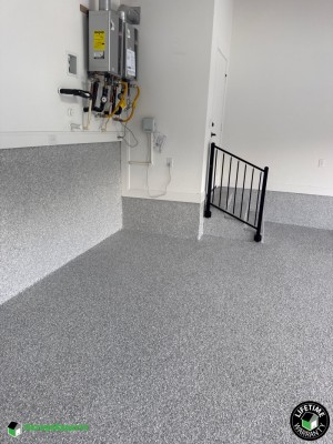 Residential Garage Epoxy Flooring in Leander, Texas