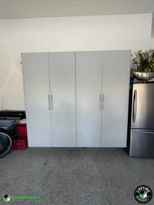 Residential Garage Cabinet Storage Solution in Spring Tx, Tx