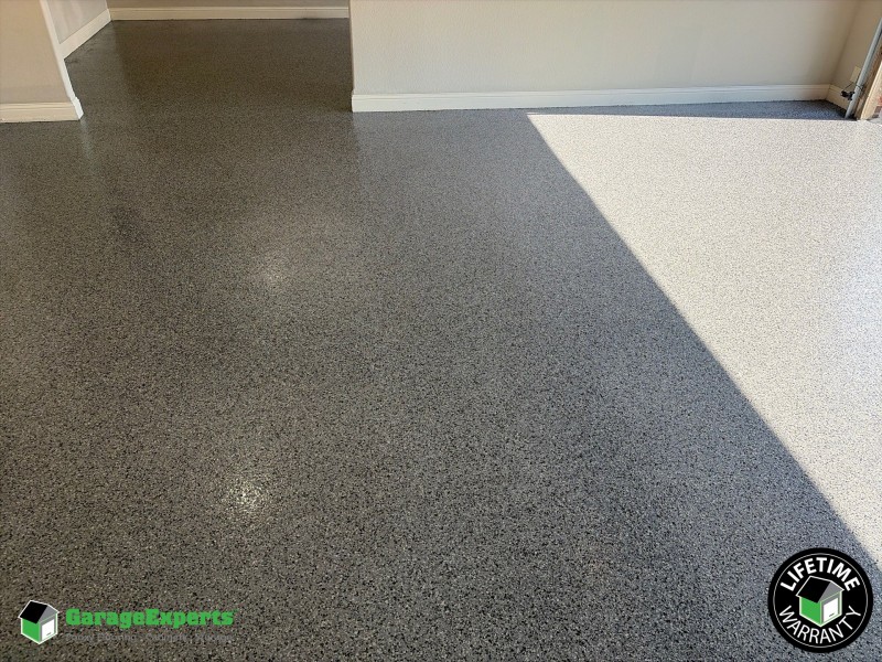 Residential Garage Epoxy Flooring in Fayetteville, Ar