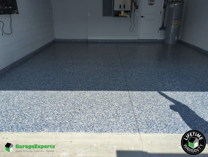 Residential Garage Epoxy Flooring in Satellite Beach, Fl