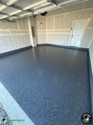 Residential Garage Epoxy Flooring in Batavia, Il