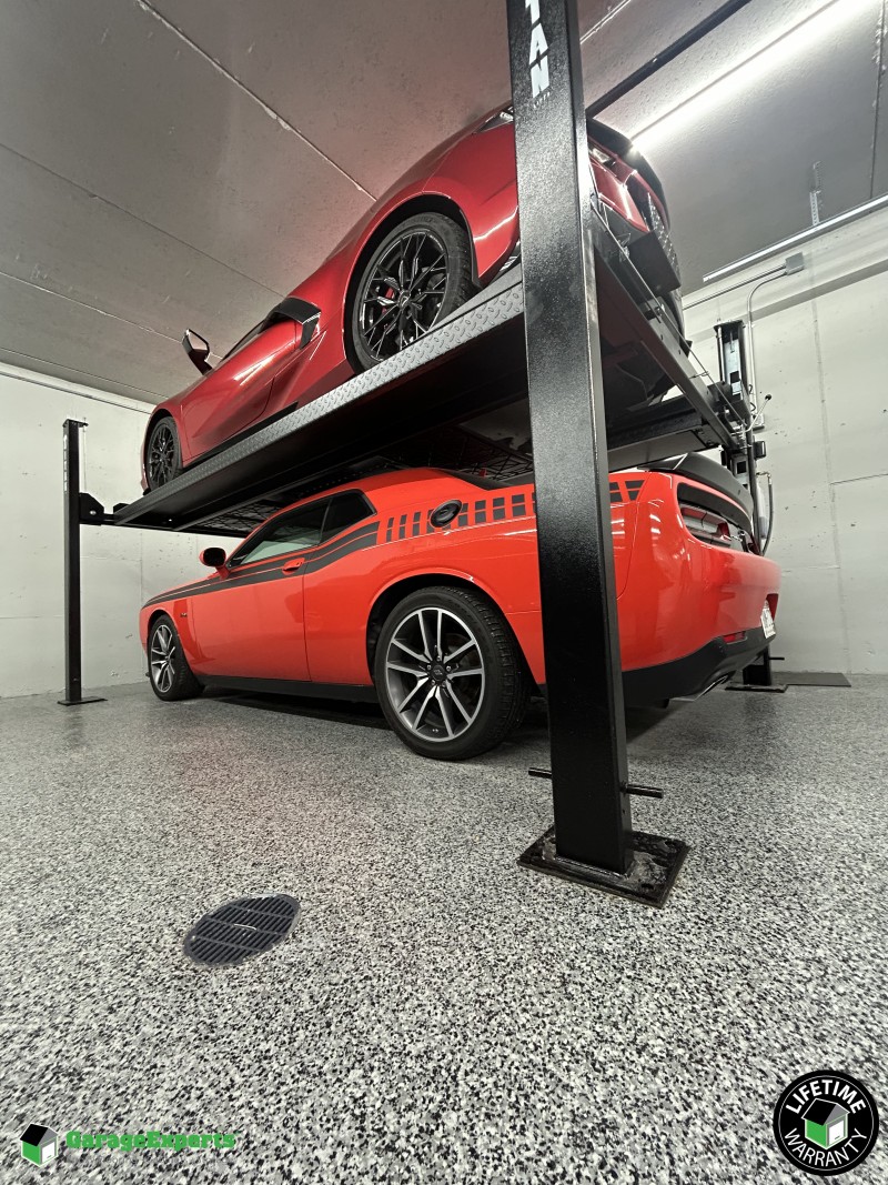 Residential Garage Epoxy Flooring in Valders, Wi